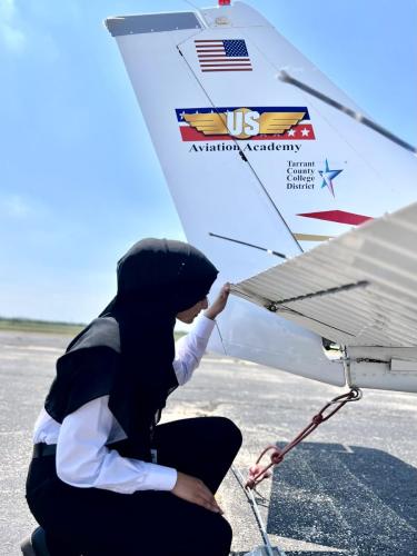 International Flight School Female Student